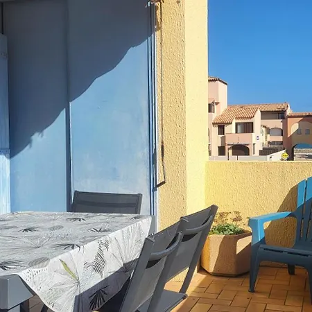 Grand T4 Avec Terrasse Coeur Barcares, A 100m Apartment *