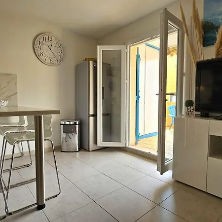 Grand T4 Avec Terrasse Coeur Barcares, A 100m * Le Barcares